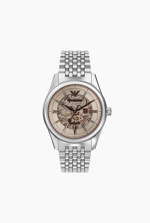 EMPORIO ARMANI Antonio Skeleton Automatic Watch - AR60095I