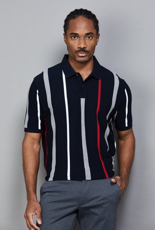 ARROW SPORT Striped Polo T-shirt