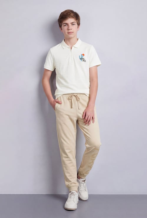 FAME FOREVER Boys Solid Track Pants