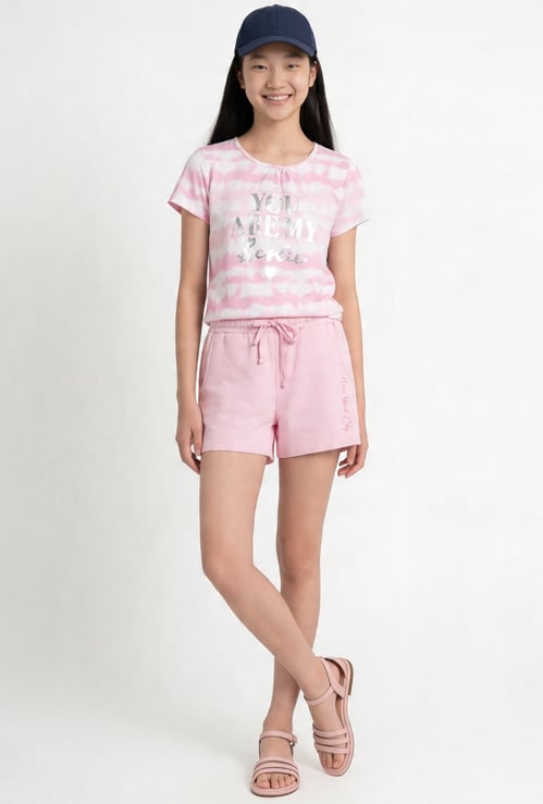 FAME FOREVER Girls Solid Shorts