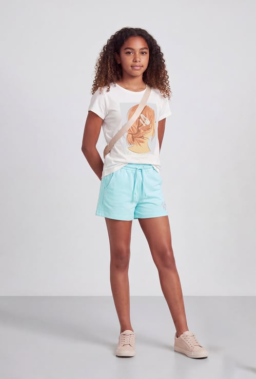 FAME FOREVER Girls Solid Shorts