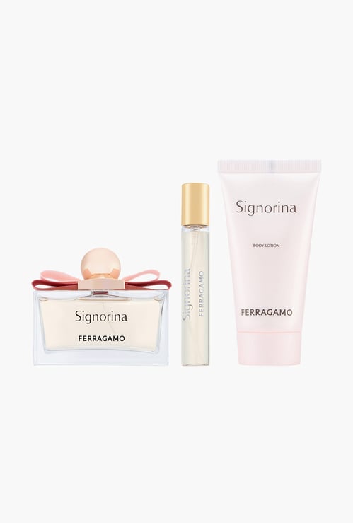 SALVATORE FERRAGAMO Signoria Eau De Parfum Set - 215ml