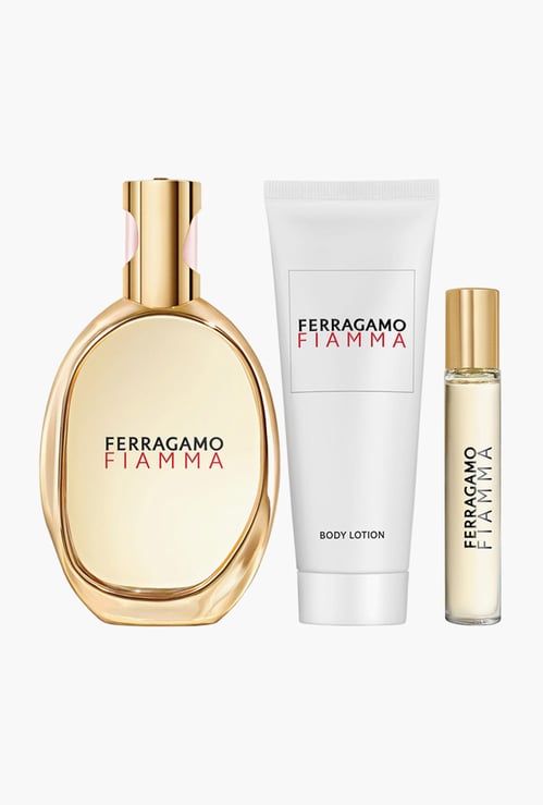 SALVATORE FERRAGAMO Fiamma Eau De Parfum Gift Set - 215ml