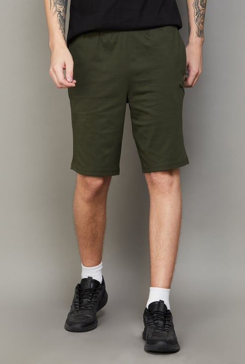 PUMA Solid Regular Shorts