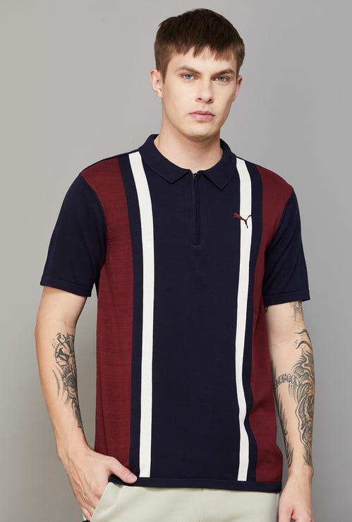 PUMA Colourblock Polo T-shirt