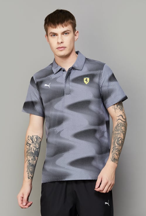 PUMA Ferrari Printed Polo T-shirt
