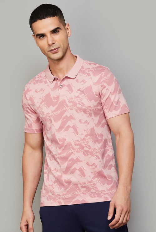 PUMA Printed Polo T-shirt