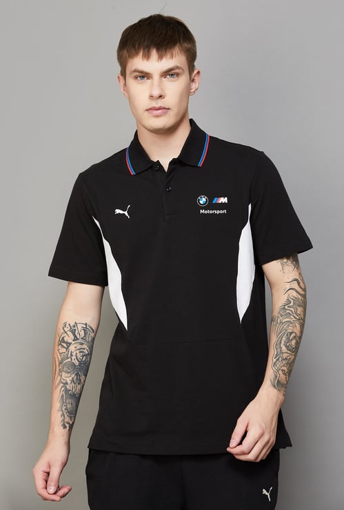 PUMA x BMW M Motorsport Colourblock Polo T-shirt