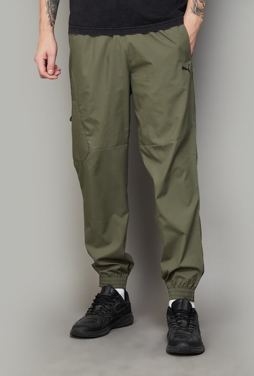 PUMA Solid Regular Fit Track Pants