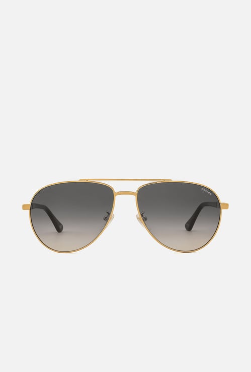 POLICE Polarized Aviator Sunglasses - SPLR77K59300SG