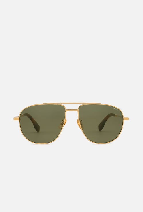 POLICE Polarized Aviator Sunglasses - SPLR83K60300SG