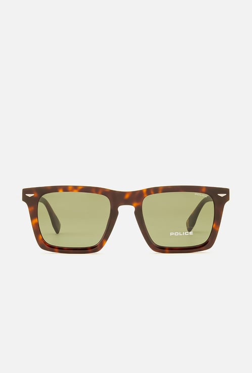 POLICE Polarized Wayfarer Sunglasses - SPLR79K532BLSG