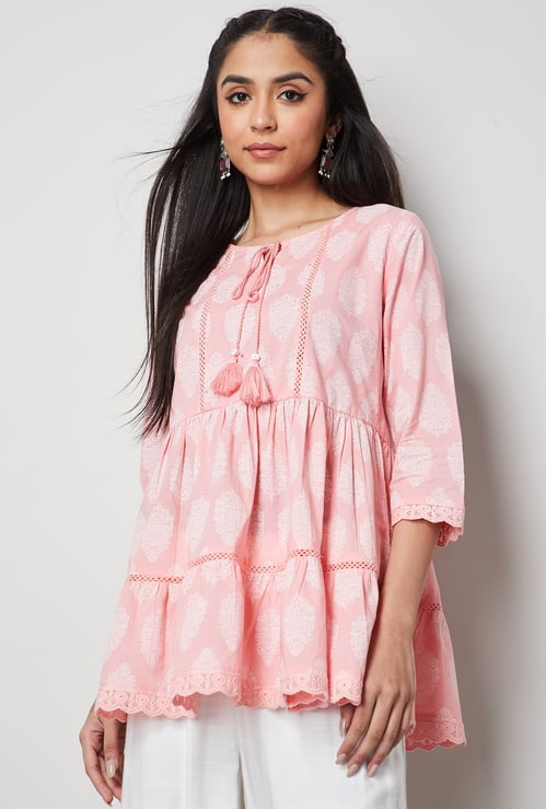 MELANGE Ethnic Motif Tunic