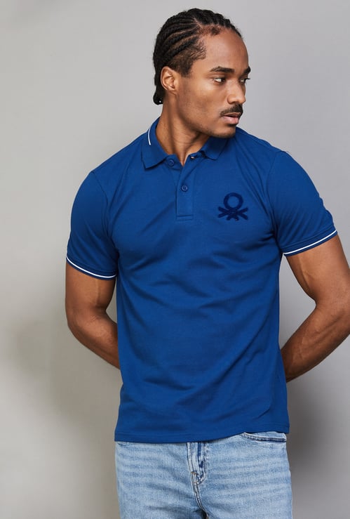 UNITED COLORS OF BENETTON Solid Polo T-shirt