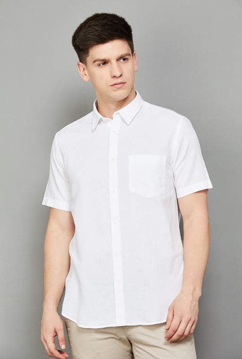 INDIAN TERRAIN Solid Classic Fit Shirt