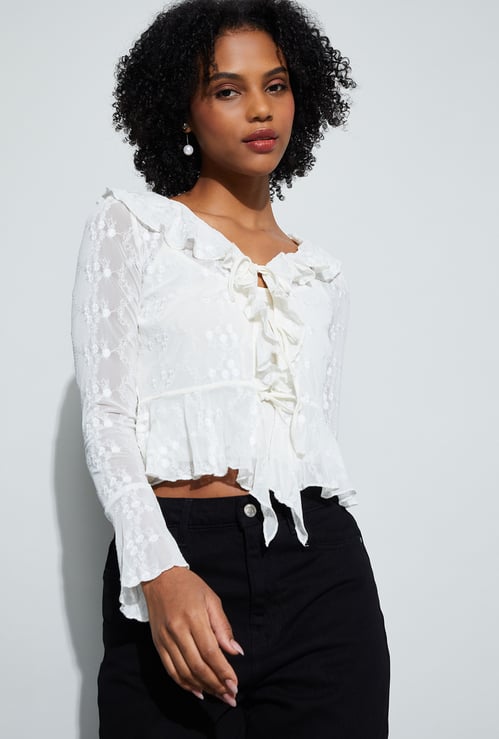 GINGER Lace Top with Camisole