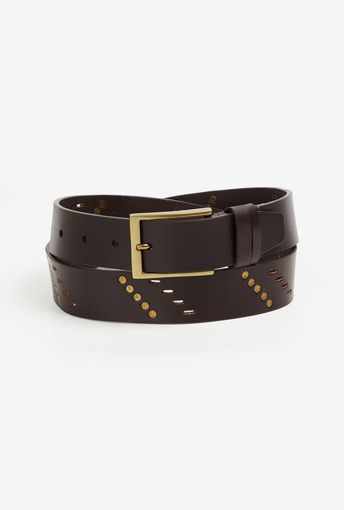 ALLEN SOLLY Laser Cut Belt