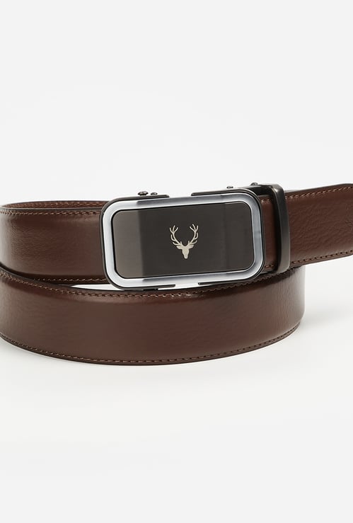 ALLEN SOLLY Solid Formal Belt