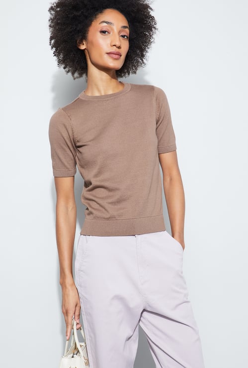 FAME FOREVER Knit Top