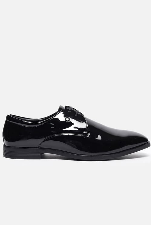 LOUIS PHILIPPE Solid Lace-Up Shoes