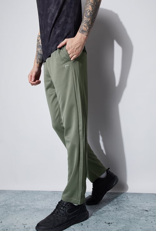 FAME FOREVER Solid Track Pants