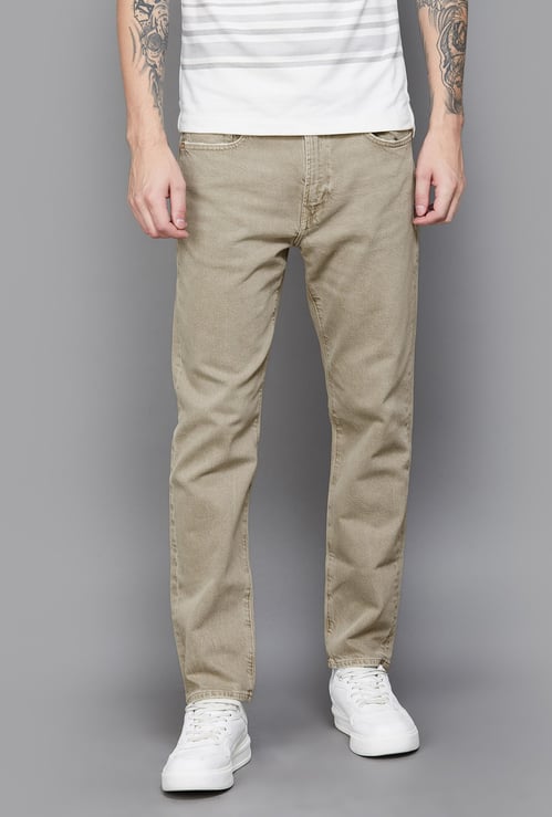 AMERICAN EAGLE Washed Regular Fit Jeans