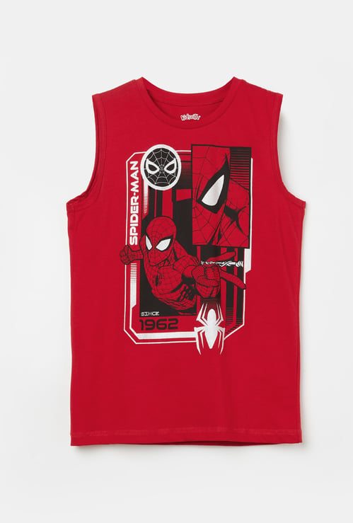 KIDSVILLE Boys Spider-Man Print Vest