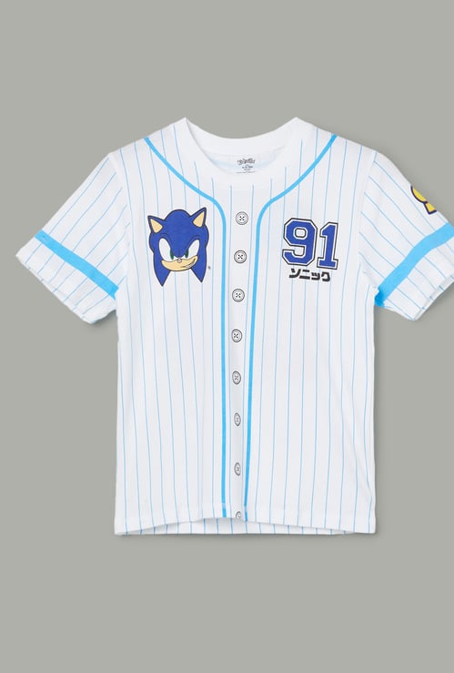 KIDSVILLE Boys Sonic The Hedgehog T-shirt