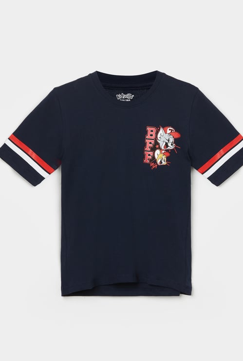 KIDSVILLE Boys Tom & Jerry Printed T-shirt