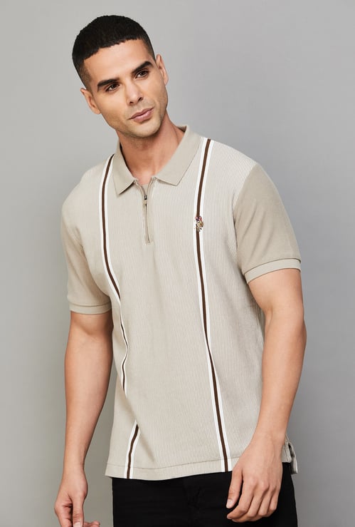 US POLO ASSN Striped Polo T-shirt