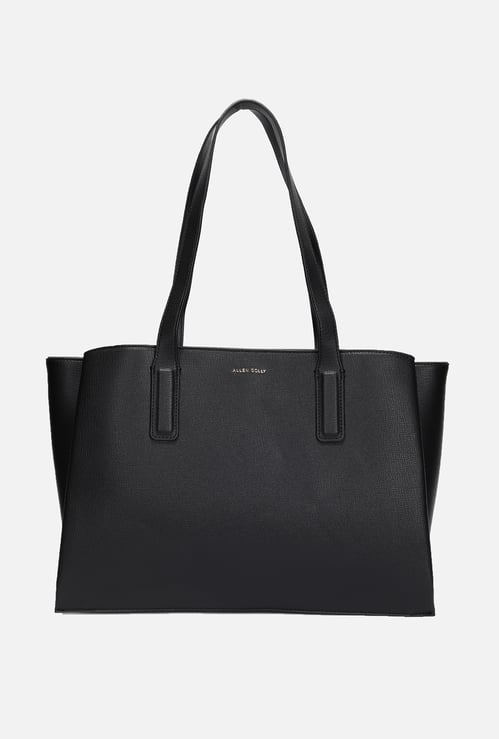 ALLEN SOLLY Solid Laptop Bag