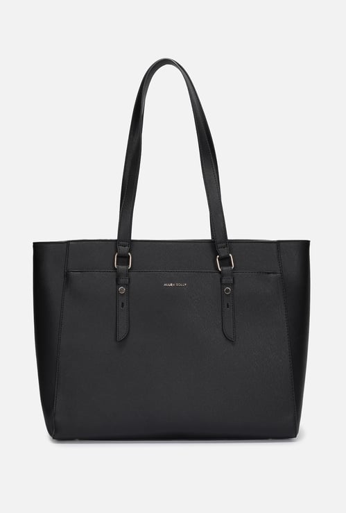 ALLEN SOLLY Solid Laptop Bag