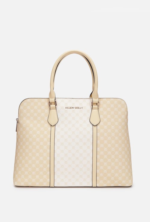 ALLEN SOLLY Printed Laptop Bag