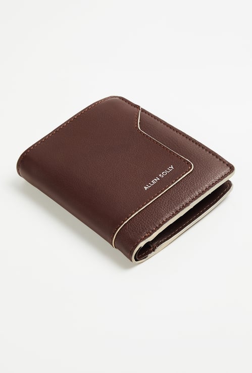 ALLEN SOLLY Solid Bi-Fold Wallet