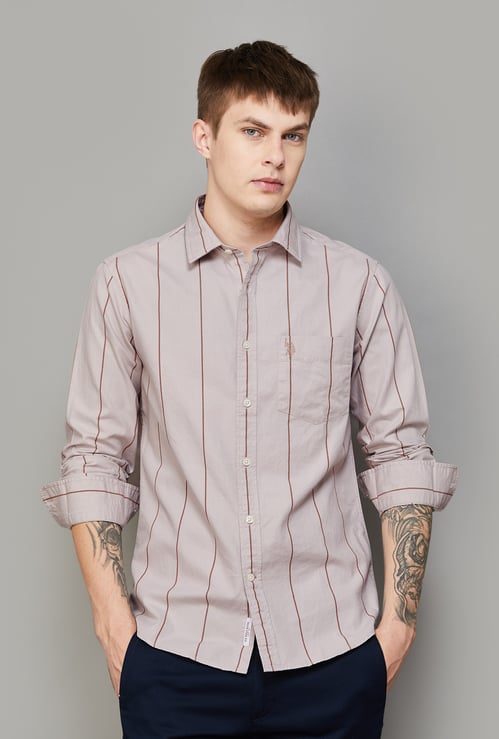 US POLO ASSN Striped Regular Fit Shirt