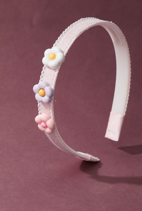 FAME FOREVER Girls Charm Detail Headband