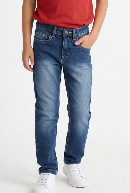FAME FOREVER Boys Washed Jeans