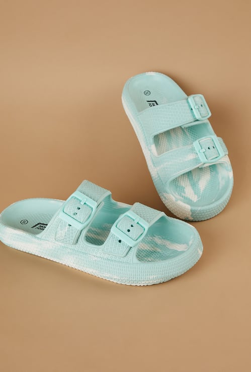 FAME FOREVER Girls Patterned Sliders