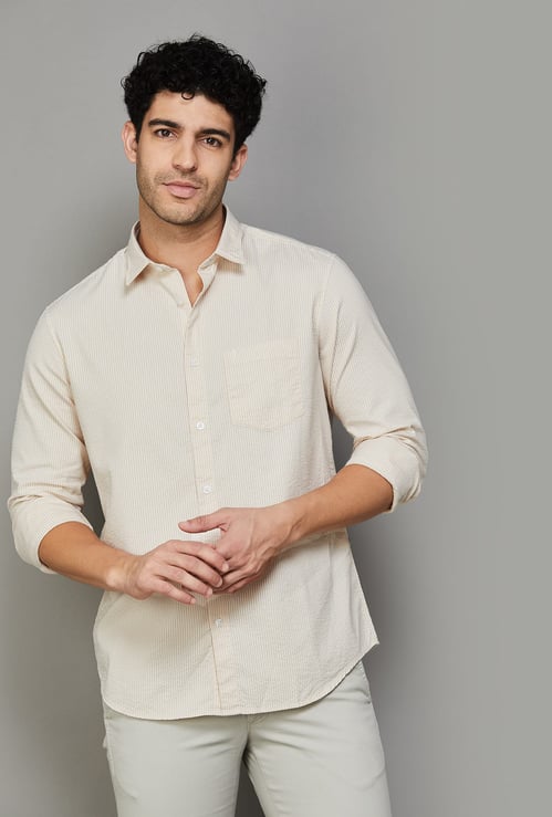 INDIAN TERRAIN Striped Classic Fit Shirt