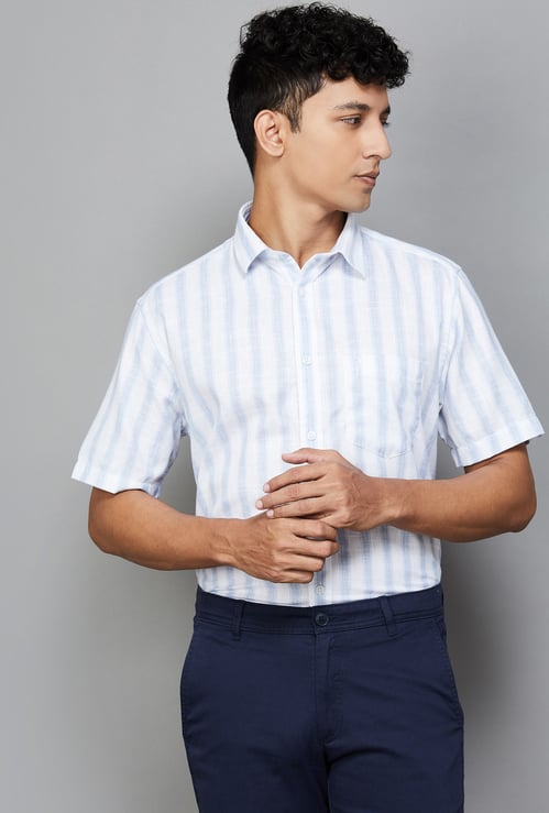 INDIAN TERRAIN Striped Classic Fit Shirt