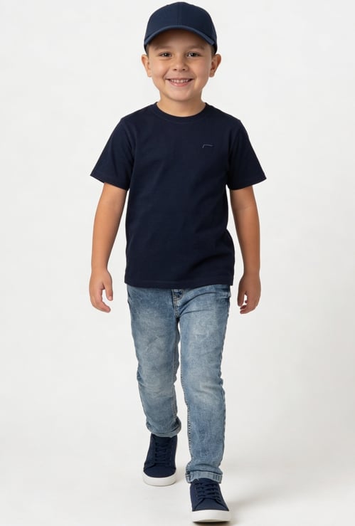 FAME FOREVER Boys Solid T-shirt