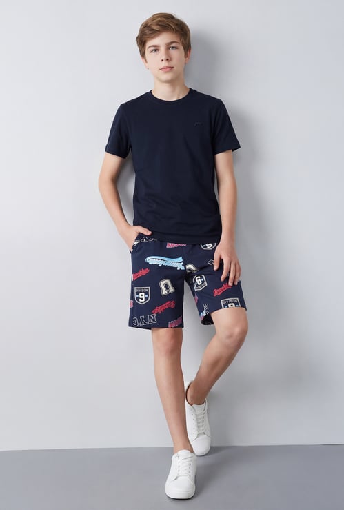 FAME FOREVER Boys Solid T-shirt