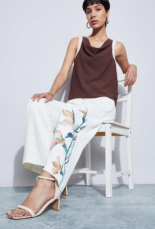 CODE Printed Trousers