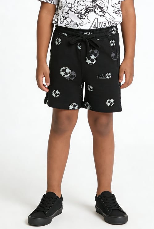 FAME FOREVER Boys Graphic Print Shorts