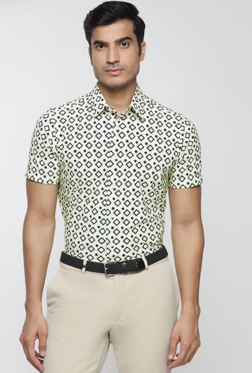 BLACKBERRYS Printed Slim Fit Formal Shirt