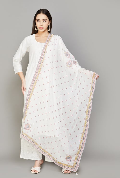 SPAN Embroidered Dupatta