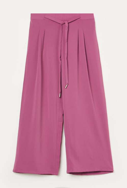 PEPPERMINT Girls Solid Culottes Trousers