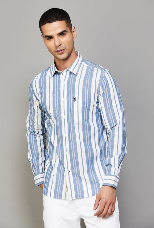 US POLO ASSN Striped Regular Fit Shirt