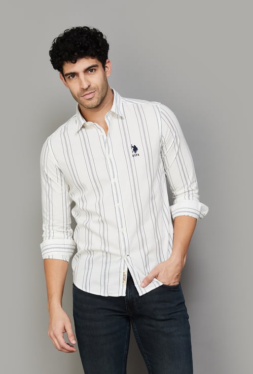 US POLO ASSN Striped Regular Fit Shirt