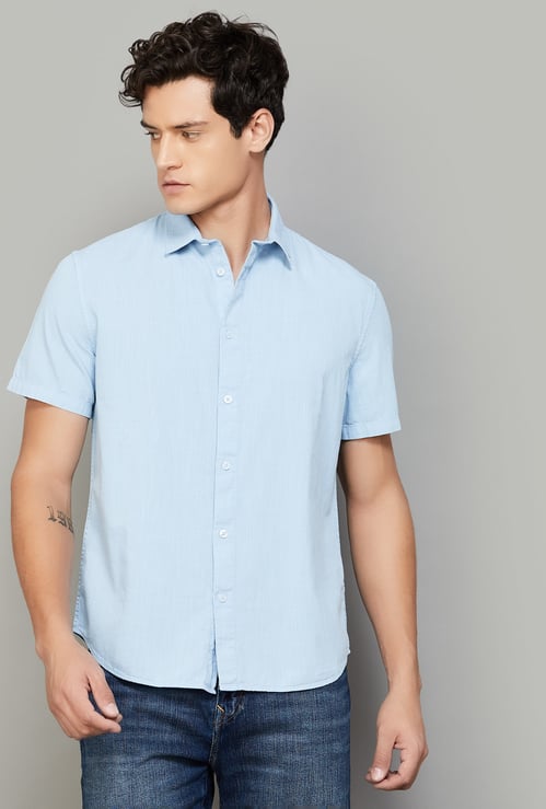 CELIO Solid Regular Fit Shirt